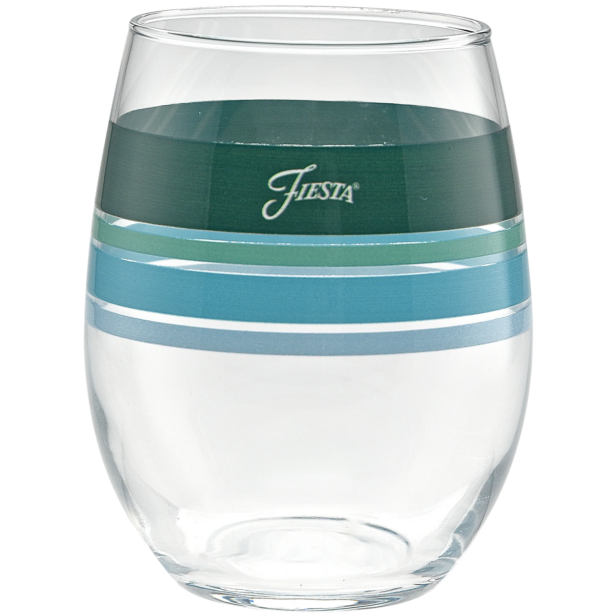 Mixed Aegean 15 oz. Edgeline Stemless Wine – Set of 4