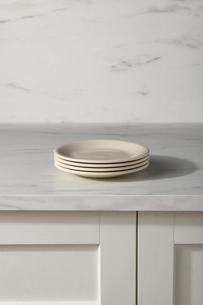 Linen Set of 4 Classic Rim 7 1/4 Inch Salad Plate