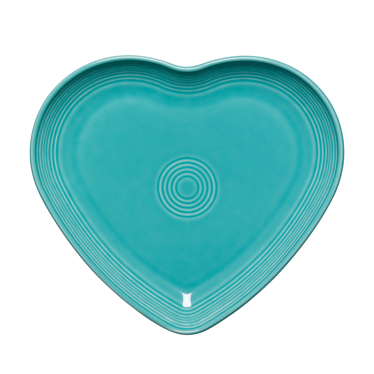 Retired Fiesta 9 Inch Heart Shaped Plate
