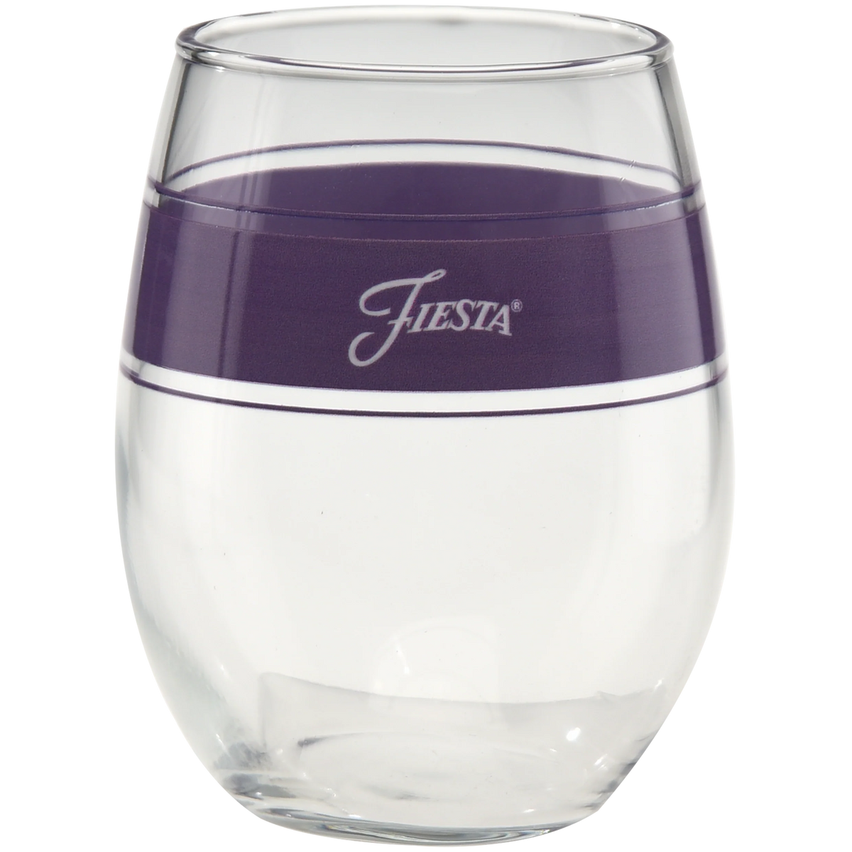 Lavender 15 oz. Frame Stemless Glass – Set of 4