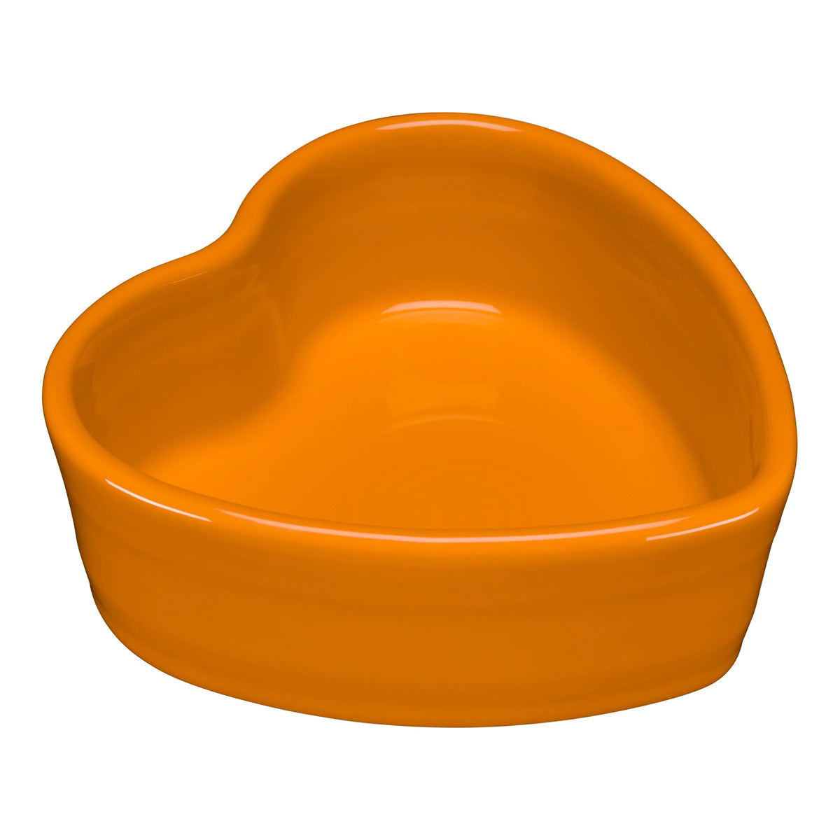 Retired Heart Shaped Ramekin 4 1/2 Inch