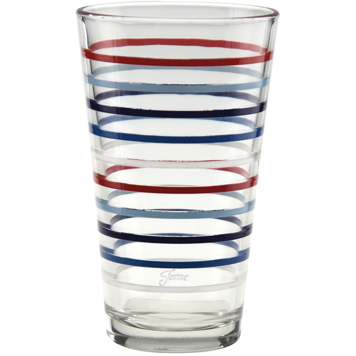16 oz. Fiesta Americana Thin Stripe Cooler Glass - Set of 4