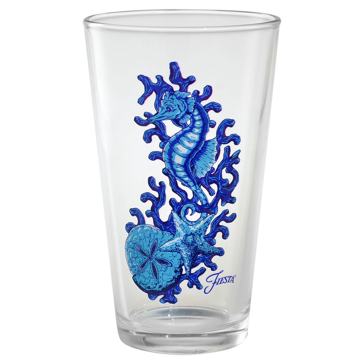 Retired 16 oz. Fiesta® Coastal Seahorse Cooler – Set of 4