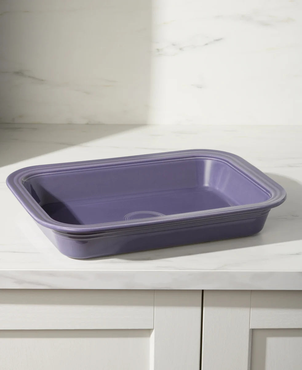Lavender Rectangular 9x13 Inch Baker 3 Quart