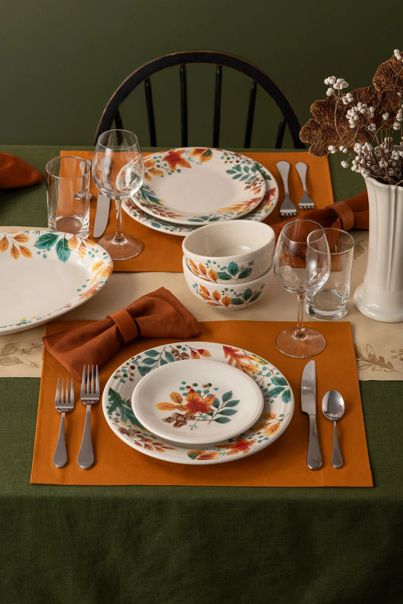 Autumn Fields Classic Rim 7 1/4 Inch Salad Plate