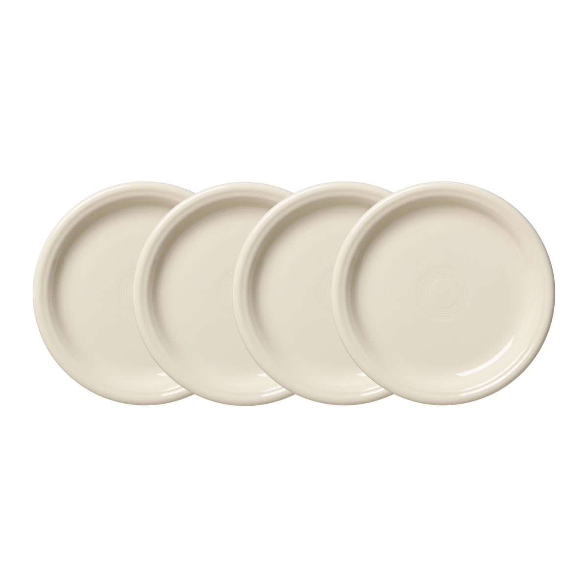 Linen Set of 4 Bistro Coupe 7 1/4 Inch Salad Plate