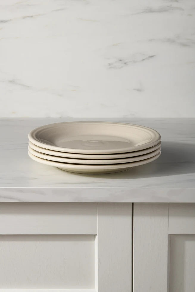 Linen Set of 4 Classic Rim 10 1/2 Inch Dinner Plate