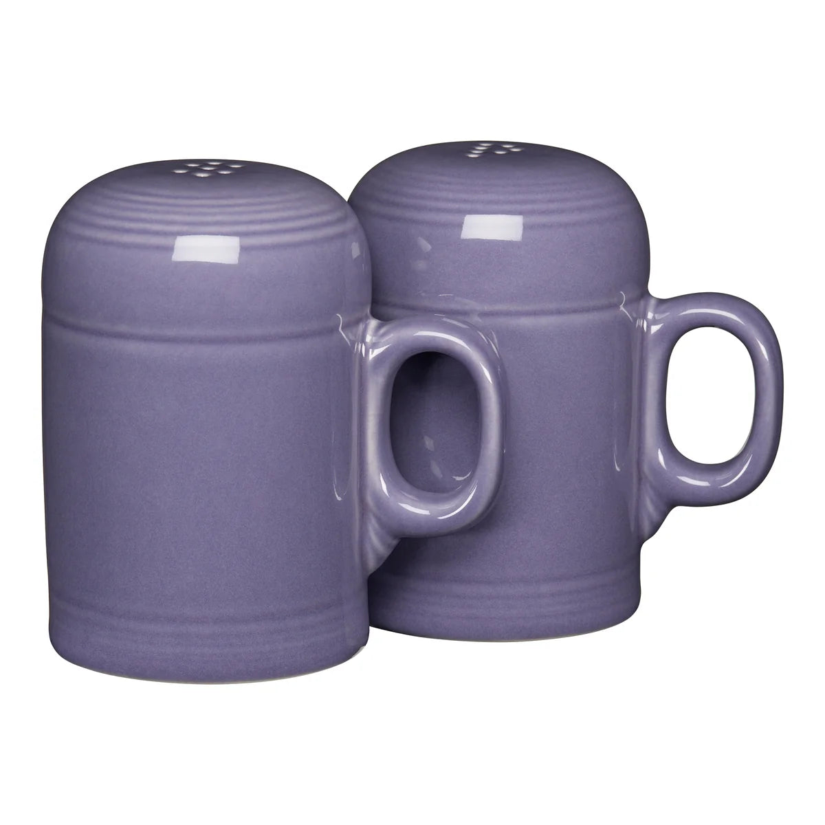 Lavender 4 5/8 Inch Rangetop Large Salt and Pepper Shaker Set