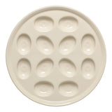 Round Egg Serving Platter 11 1/4 Inch