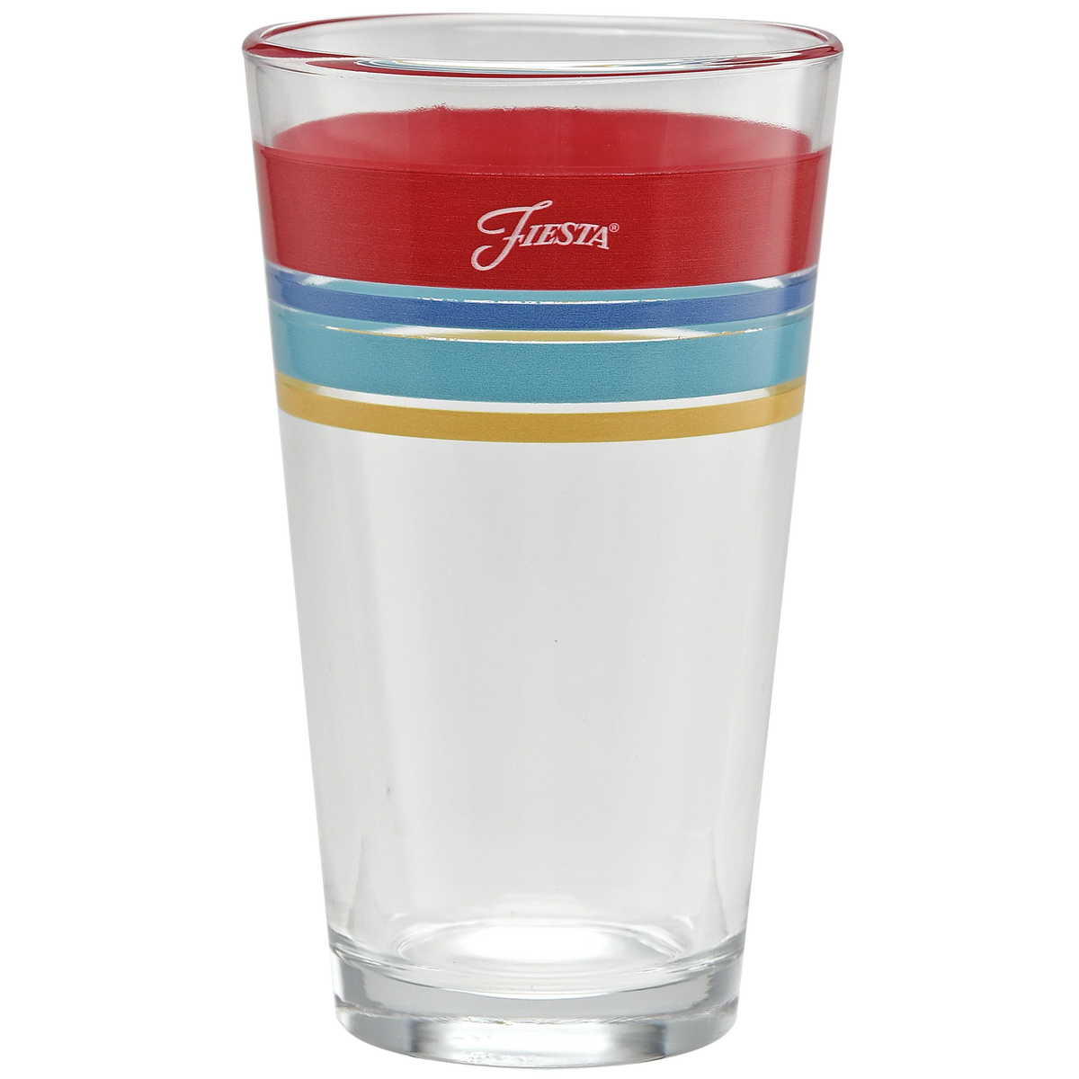 Vibrant 16 oz. Edgeline Cooler Glass - Set of 4