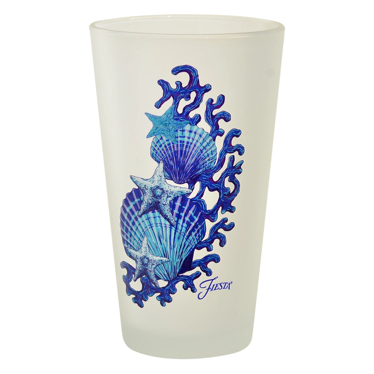 Retired 16 oz. Fiesta® Coastal Frosted Cooler – Set of 4