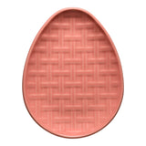 Retired Embossed Egg Shaped Plate 10 Inch
