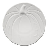 Retired Pumpkin Shaped Plate 8 1/2 Inch
