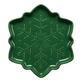 Snowflake Shaped Plate 9 Inch