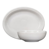 2-Piece Serve Set 11 5/8 Inch Oval Platter & 38 OZ Bistro Bowl