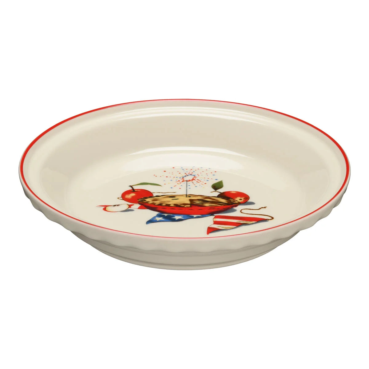 Americana Apple Pie 10 1/4 Inch Deep Dish Pie Baker 44OZ
