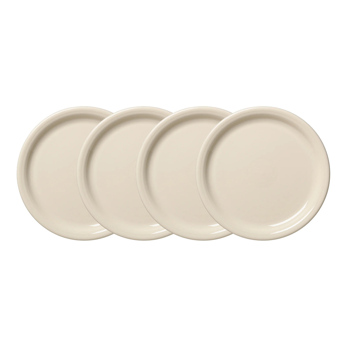 Linen Set of 4 Bistro Coupe 9 Inch Luncheon Plate