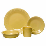 Retired Classic Rim 4-Piece Dinnerware Set, Service for 1