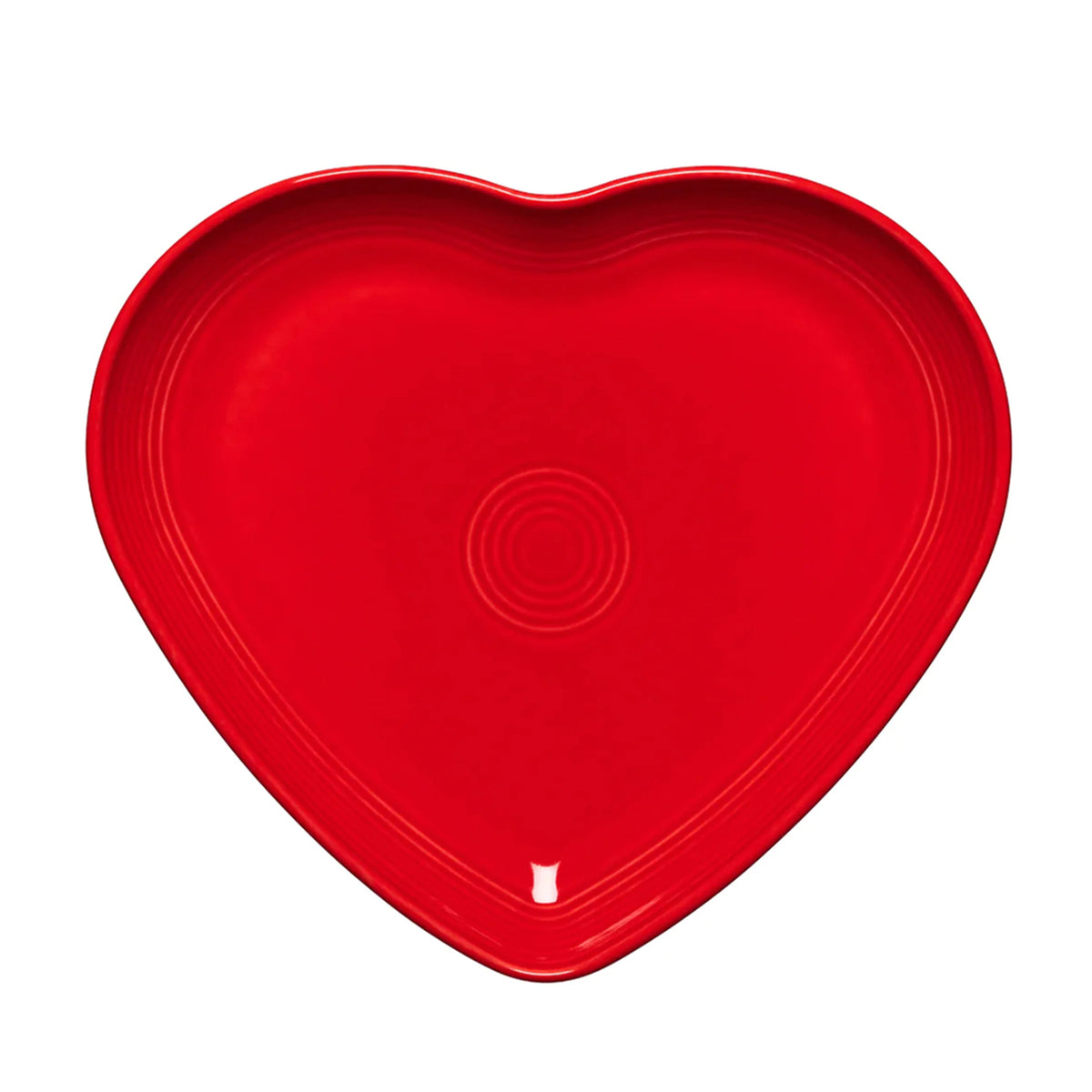Retired Fiesta 9 Inch Heart Shaped Plate