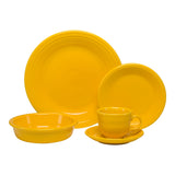 Retired Classic Rim 5-Piece Dinnerware Set, Service for 1