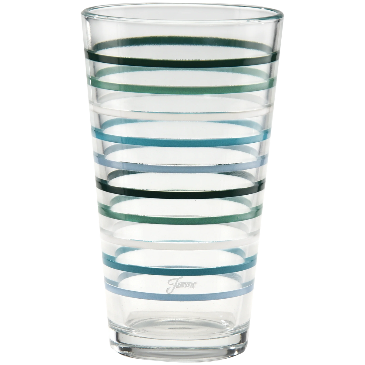 16 oz. Fiesta Aegean Thin Stripe Cooler Glass - Set of 4
