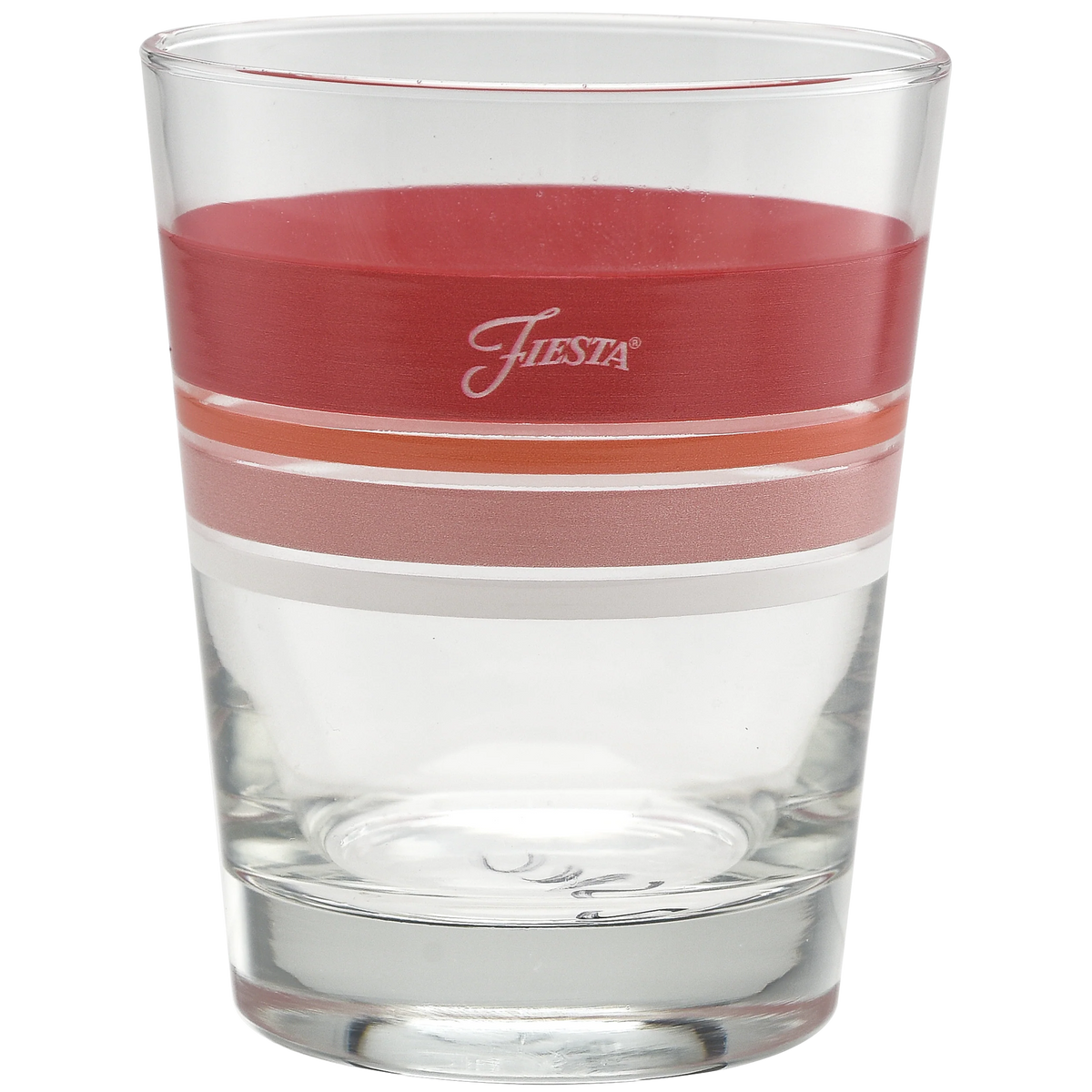 Sunset Horizon Edgeline Tapered Double Old Fashion Glass Mixed – Set of 4