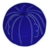 Retired Pumpkin Shaped Plate 8 1/2 Inch