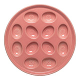 Retired Round Egg Serving Platter 11 1/4 Inch