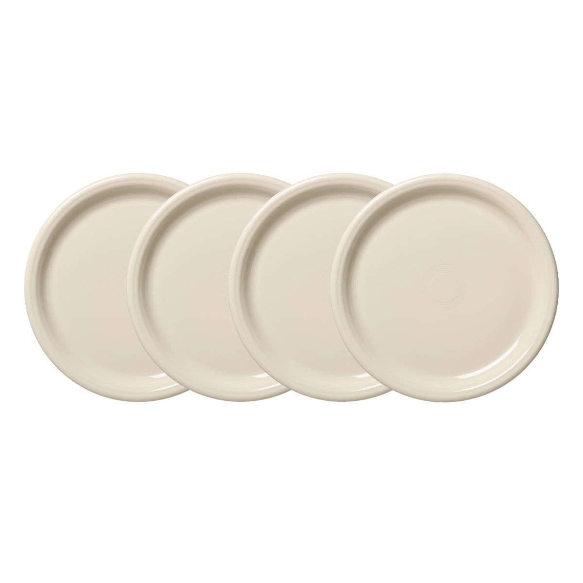 Linen Set of 4 Bistro Coupe 10 1/2 Inch Dinner Plate