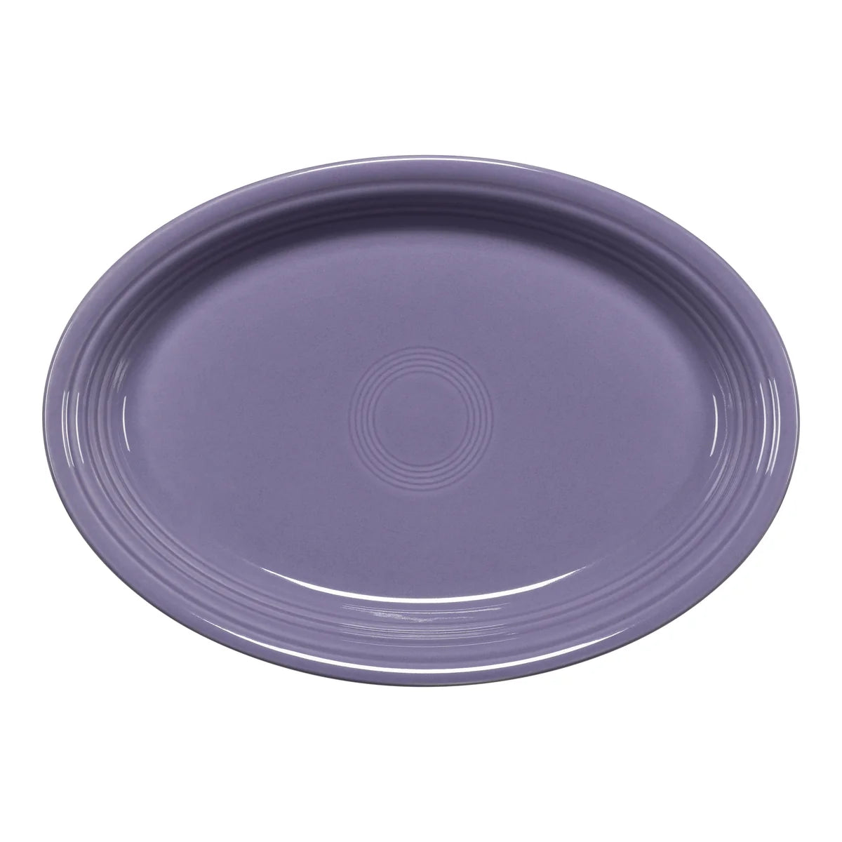 Lavender 13 5/8 Inch Large Oval Serving Platter