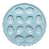 Round Egg Serving Platter 11 1/4 Inch