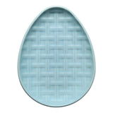 Retired Embossed Egg Shaped Plate 10 Inch