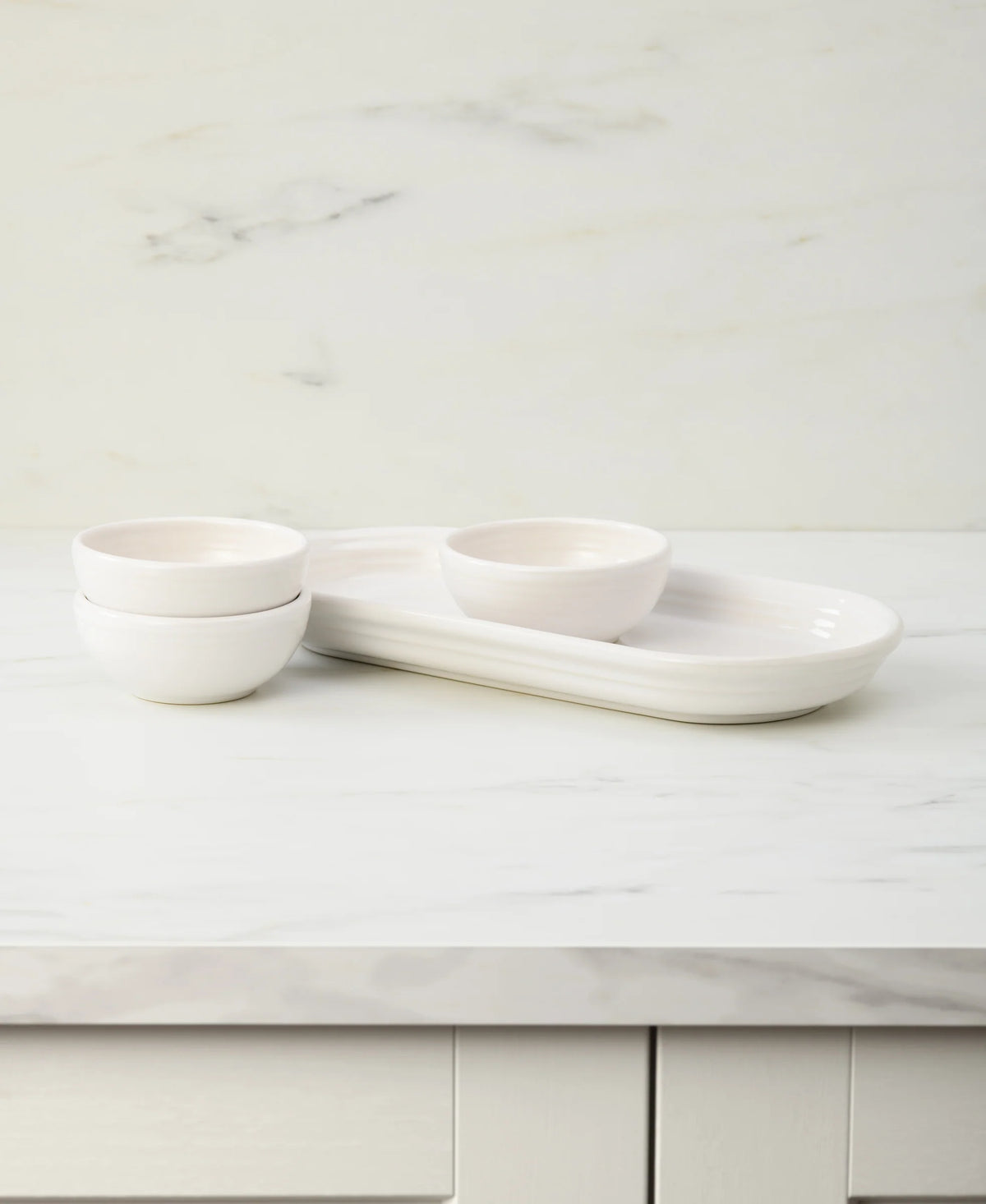 Fiesta 4-Piece Condiment Set White