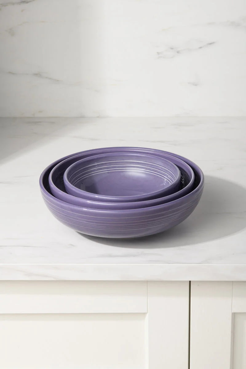 Lavender Bistro Coupe 9 5/8 Inch Large Bowl 68 OZ