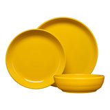 Coupe Bowl 3-Piece Dinnerware Set, Service for 1