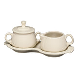 Retired 4-Piece Sugar Bowl and Creamer Set with Tray