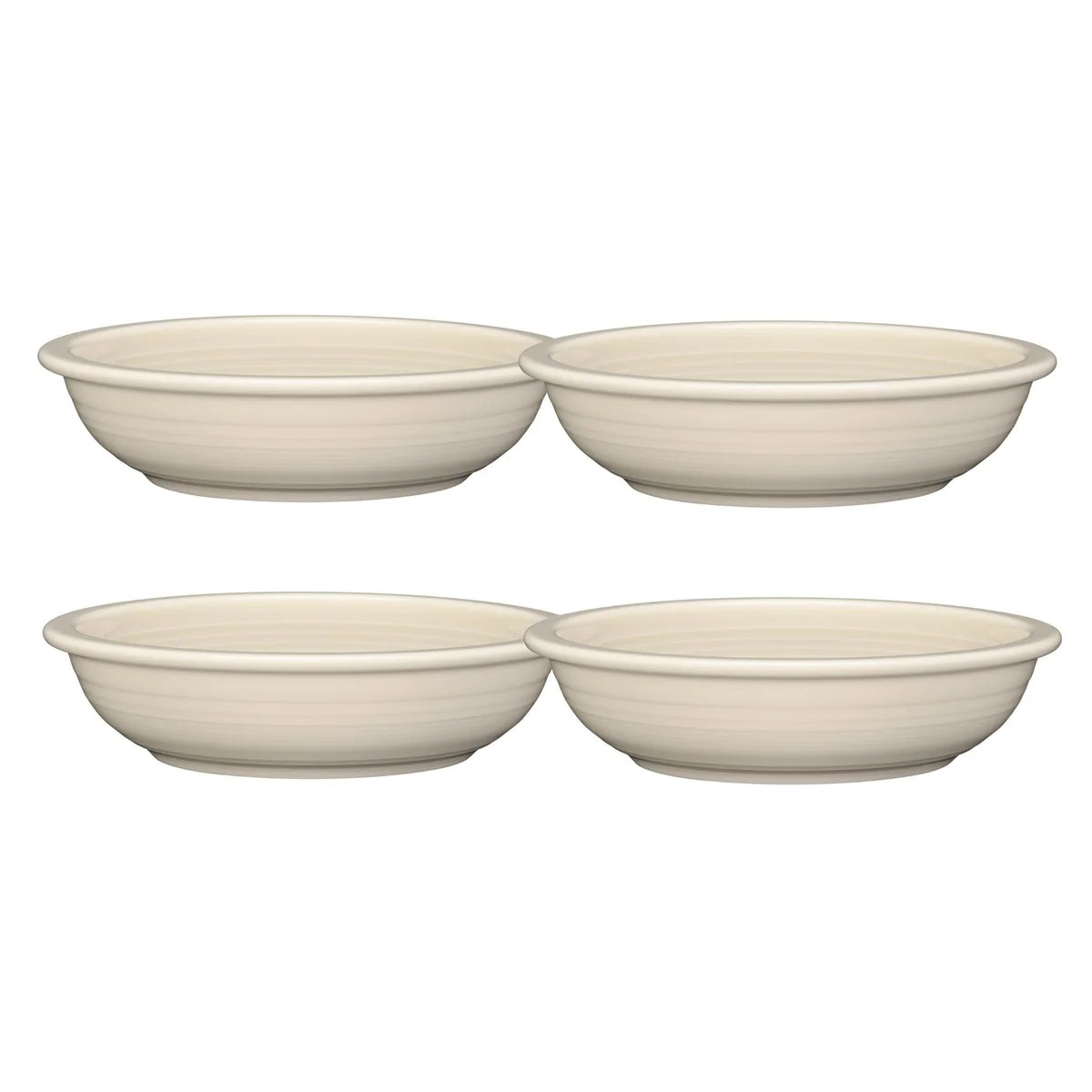 Linen Set of 4 Classic Rim 8 3/8-Inch 34OZ Pasta Bowls
