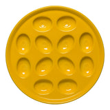 Retired Round Egg Serving Platter 11 1/4 Inch