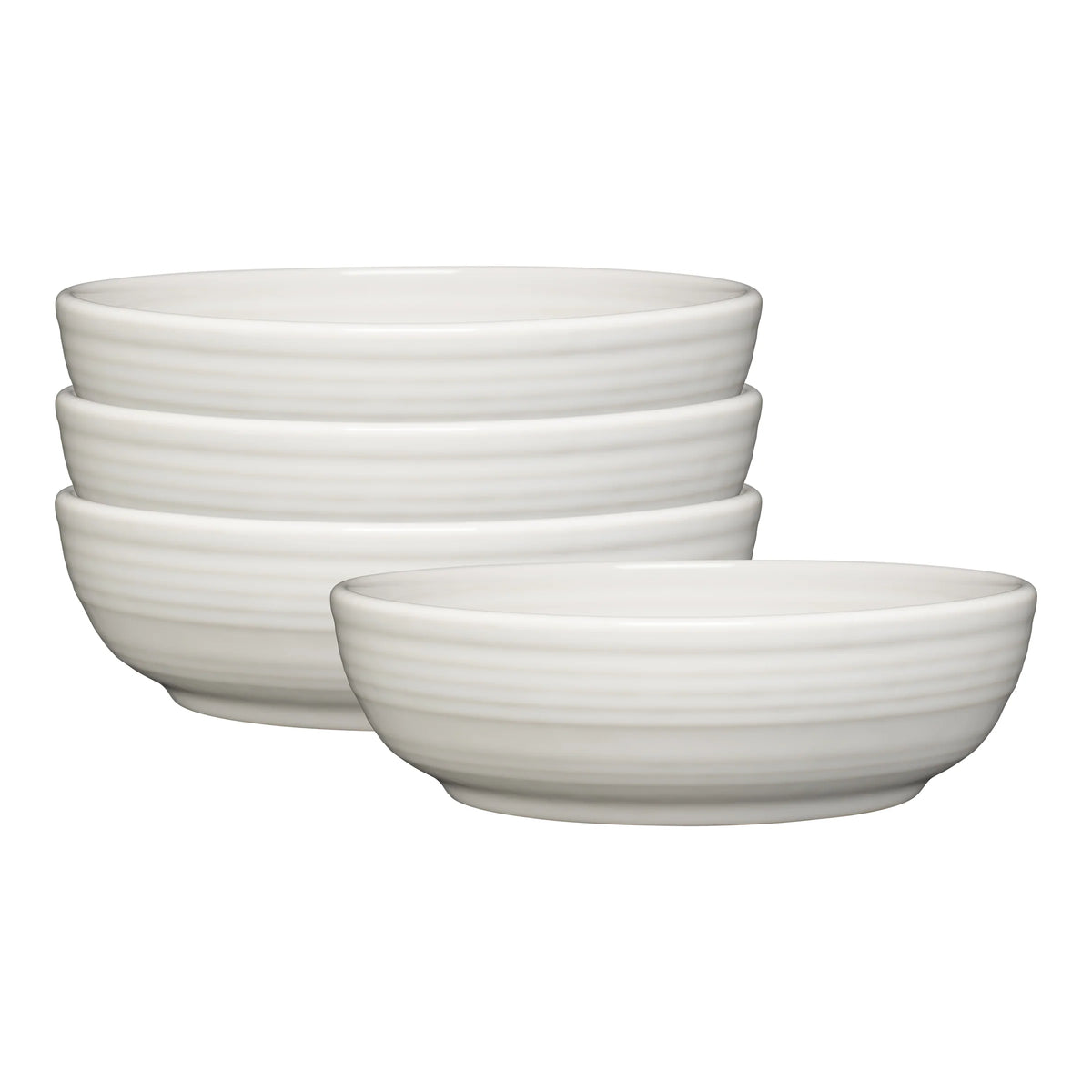 White Coupe 6 3/4 Inch Salad Bowl 24 OZ, Set of 4