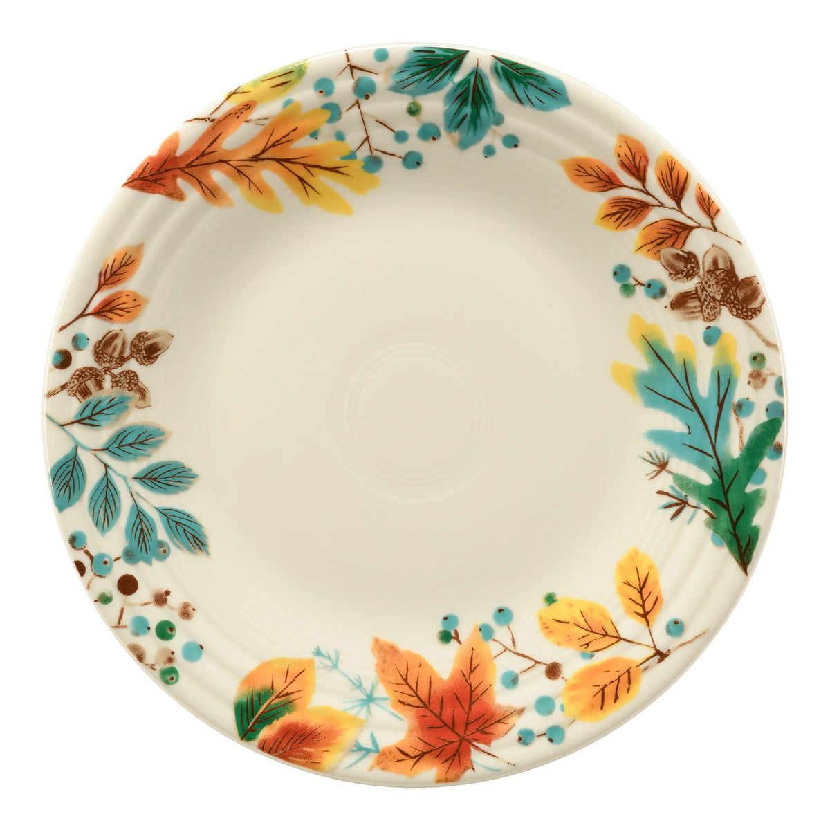 Autumn Fields Classic Rim 9 Inch Luncheon Plate