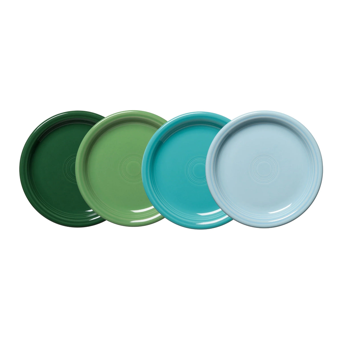 Mixed Aegean Bistro Coupe 7 1/4 Inch Salad Plate, Set of 4