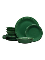 Classic Rim 12-Piece Dinnerware Set, Service for 4