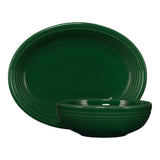 2-Piece Serve Set 11 5/8 Inch Oval Platter & 38 OZ Bistro Bowl