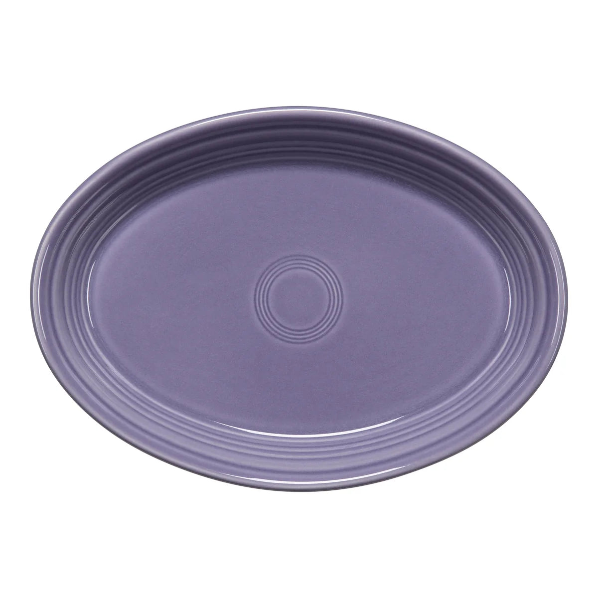 Lavender 9 5/8 Inch Small Oval Serving Platter