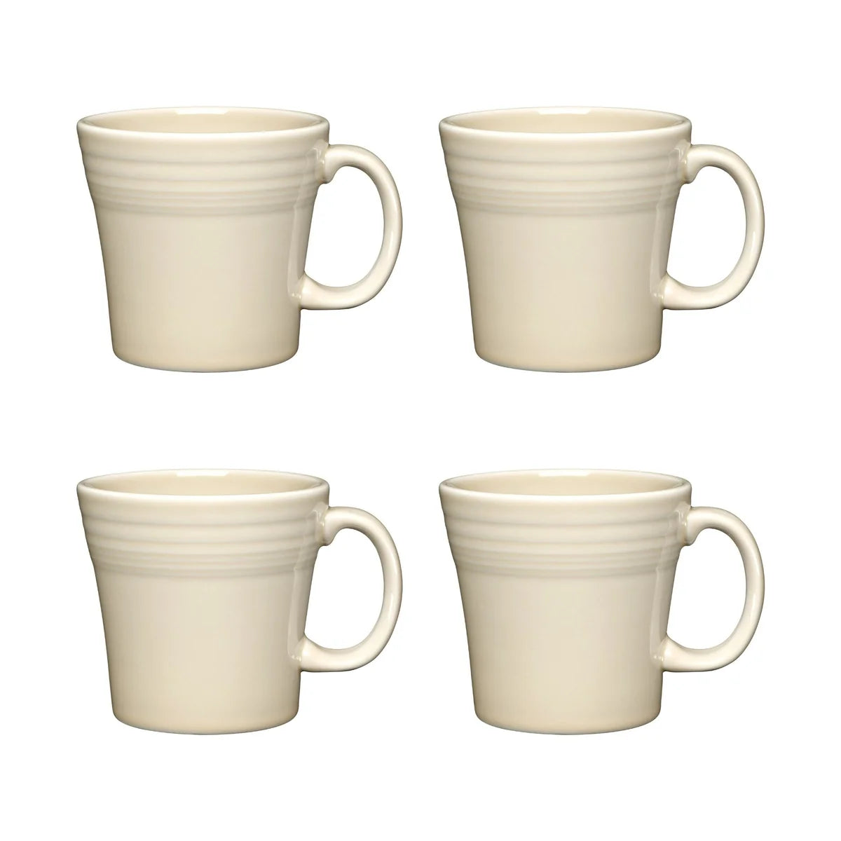 Linen 15 OZ Set of 4 Tapered Mugs