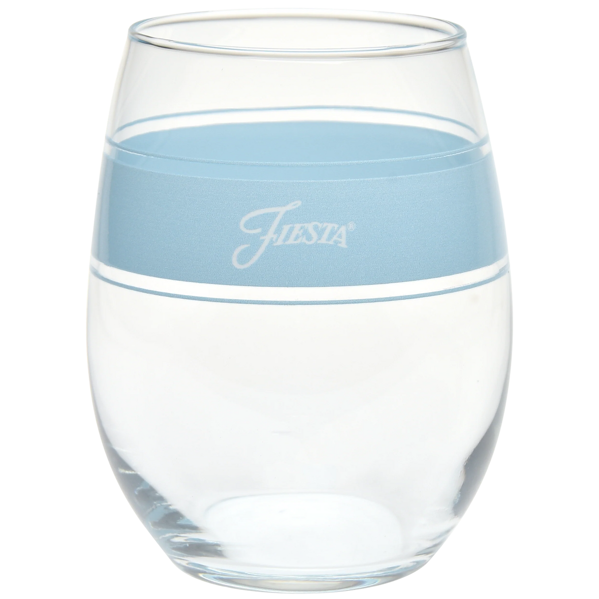 15 oz. Fiesta® Frame Stemless Wine Sky – Set of 4